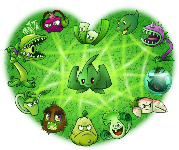 Растения против зомби 2 мята