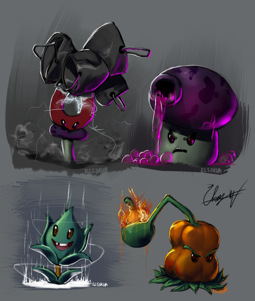 ПВЗ растения против зомби