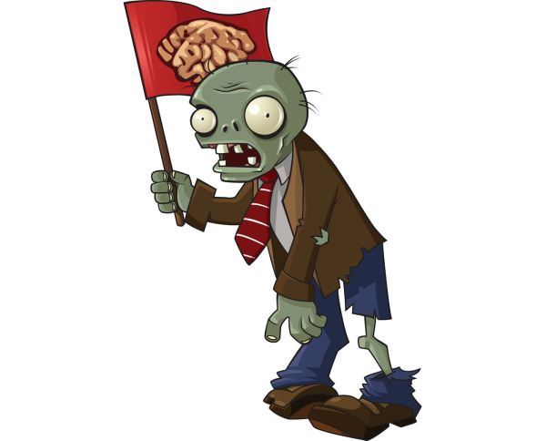 Plants vs Zombies зомби