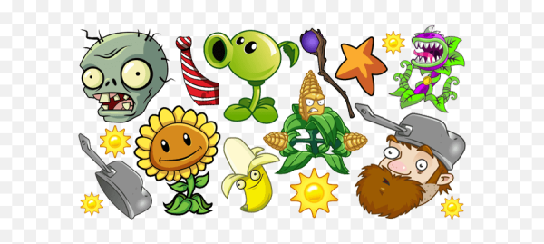 Планета зомби растения