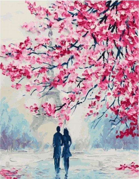 Живопись акрилом на холсте по номерам