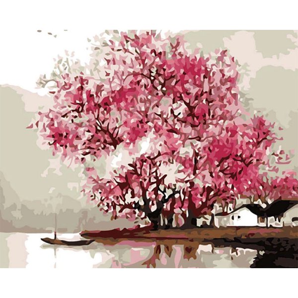 Картина дерево Сакура