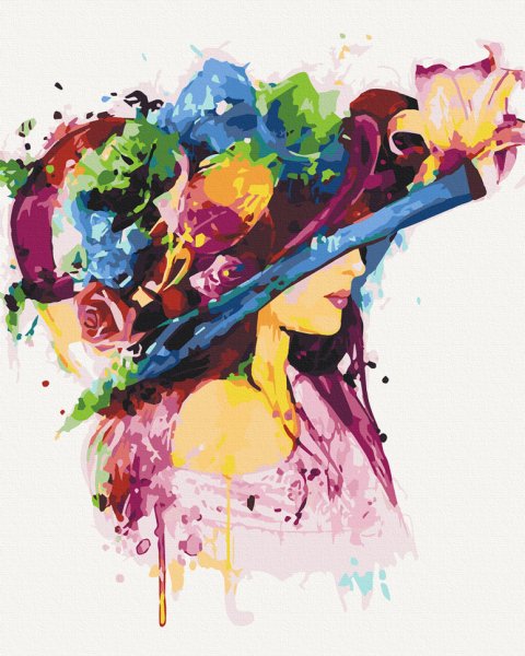 Картина по номерам женственность