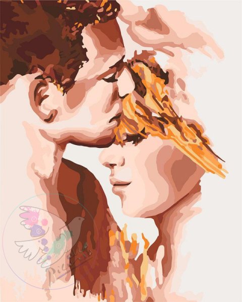 Картина по номерам мужчина и женщина