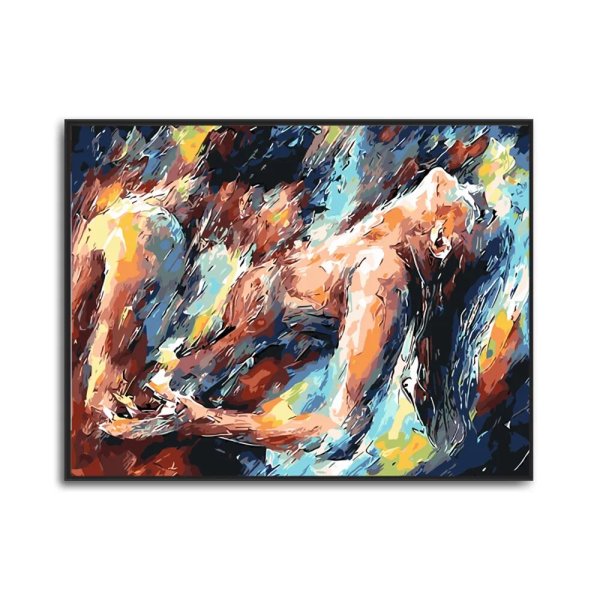 Рисование маслом на холсте