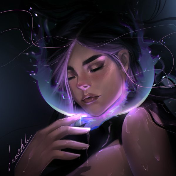 Девушка арт