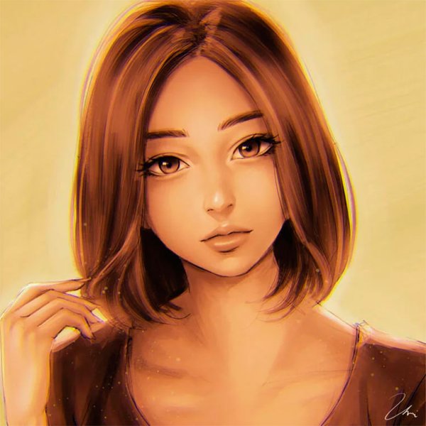 Красивые девушки мультяшные