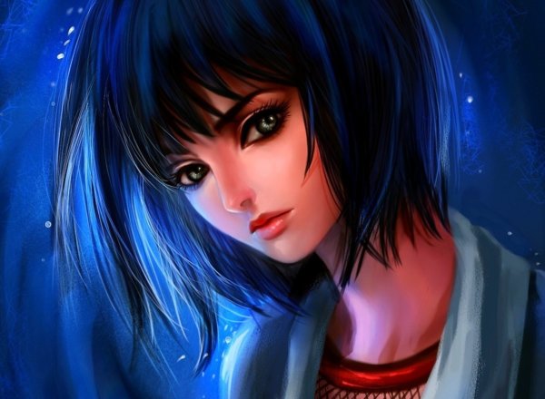 Девушка арт