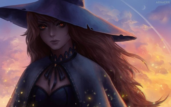 Ведьминская шляпа арт