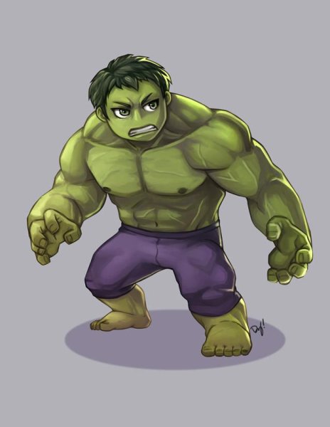 Hulk animation