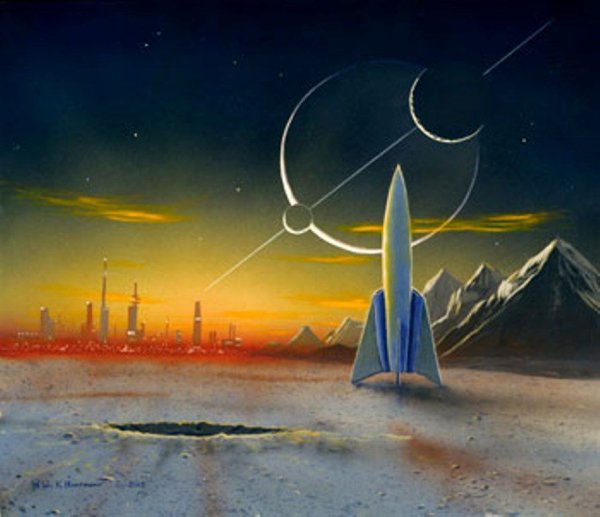 Футуристическая ракета