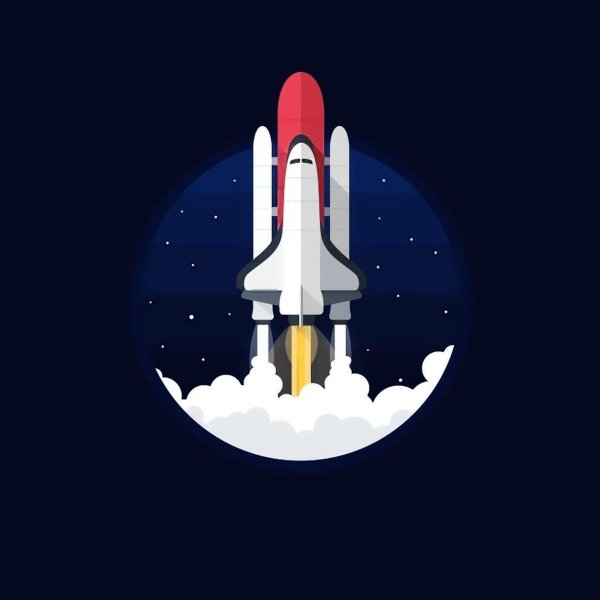 Стилизованная ракета