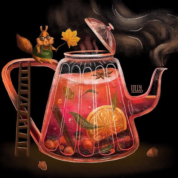 Чай иллюстрация