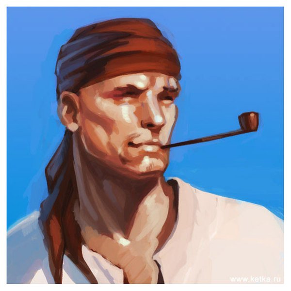 Матрос фэнтези арт