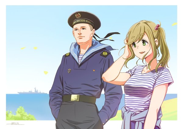 Моряк аниме арт