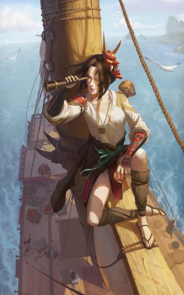 Девушка Капитан