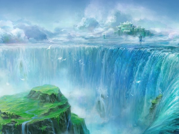 Волшебный водопад