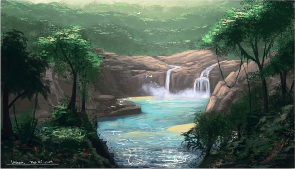 Фантастические пейзажи