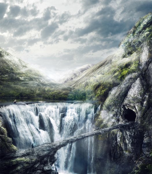 Льюис Рой водопад