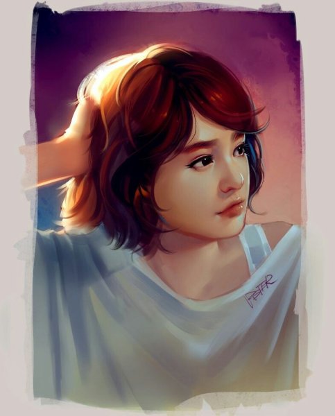 Красивые люди арт