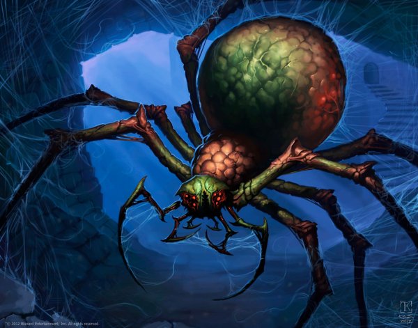 Могильный паук Hearthstone