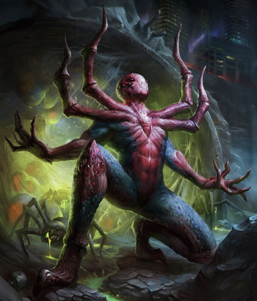 Человек паук паук МУТАНТ монстр