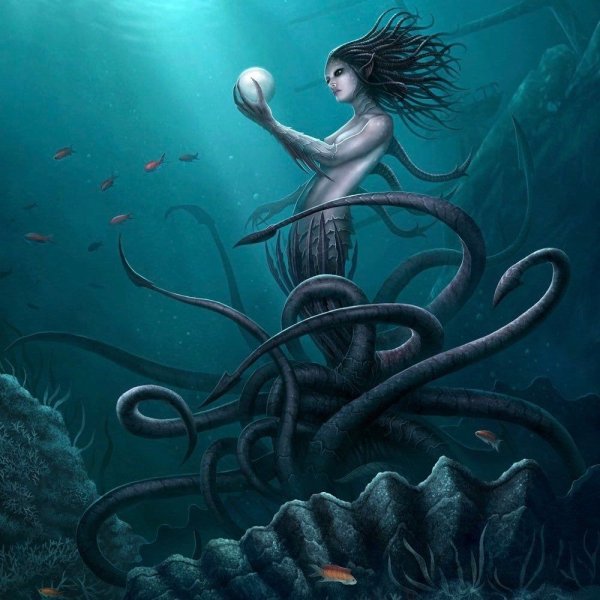Полуженщина полуосьминог