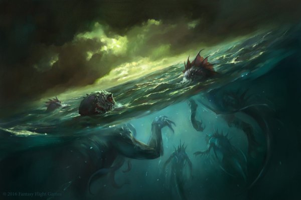 Дагон существа Лавкрафт