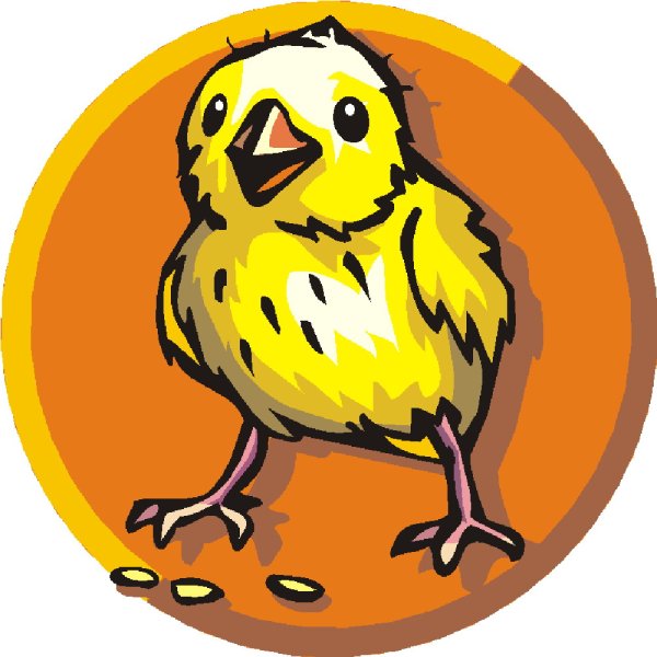 Цыпленок стилизованный