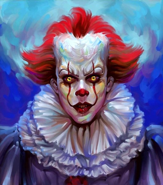 Клоун ПЕННИВАЙЗ 2017 арт страшный