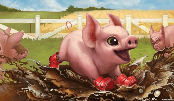 Поросенок в ботинках