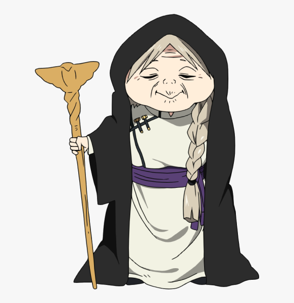 Аниме бабушка