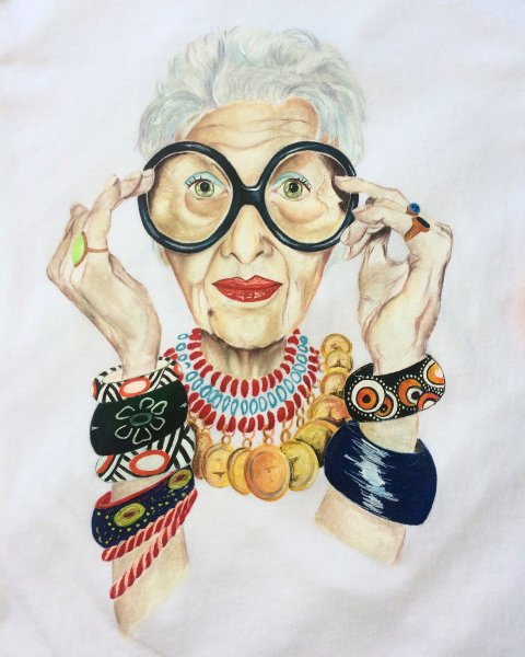 Картина Айрис Апфель