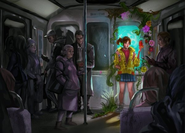 Общественный транспорт арт