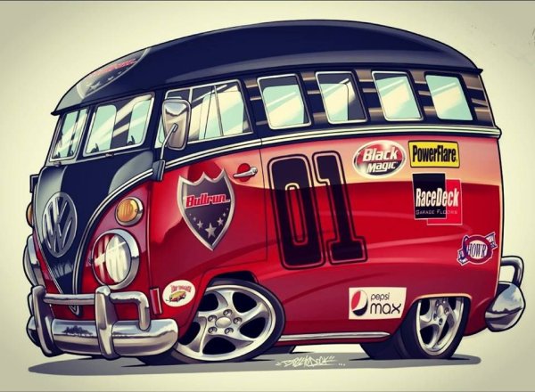 Арты автобусов