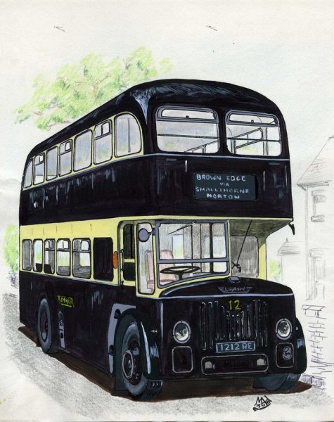 Винтажный автобус