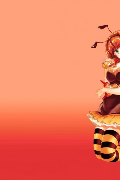 Девочка пчела аниме