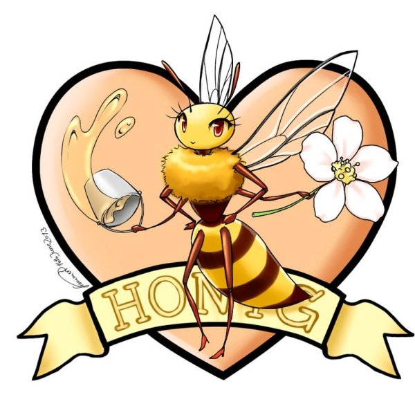 Пчела рисунок