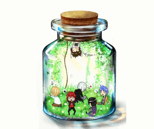 Баночка иллюстрация