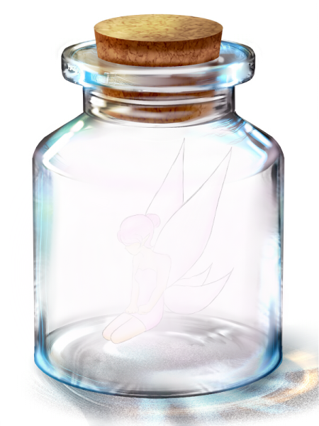 Пустая стеклянная банка