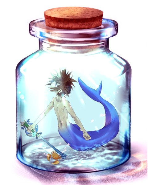 Русалка в бутылке