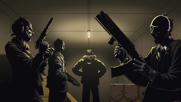 Грабитель банка арт payday 2