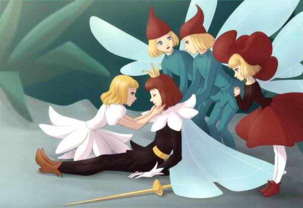 Дюймовочка аниме