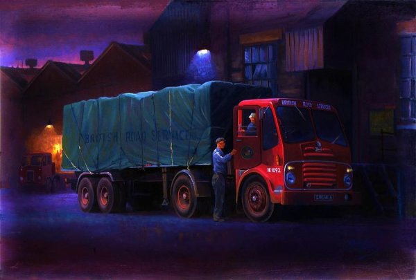 Mike Jeffries художник дальнобойщики