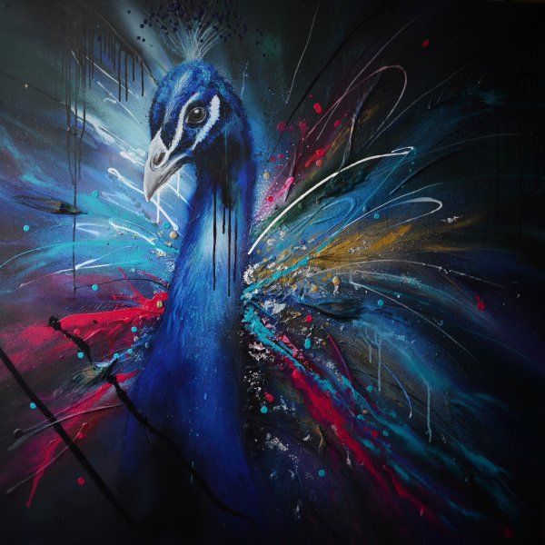 Павлин арты