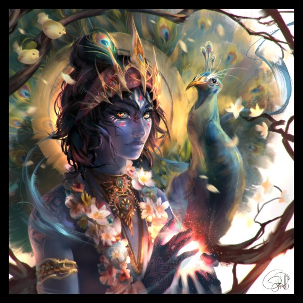 Павлин аниме