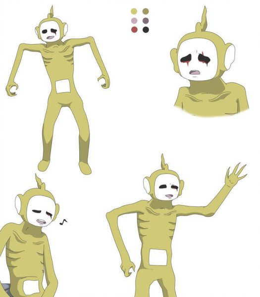 Slendytubbies 3 Laa Laa аниме