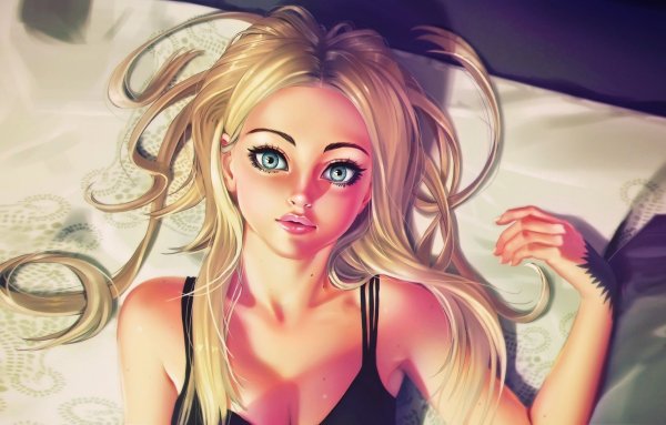 Картинки на рабочий стол девочки мультяшные