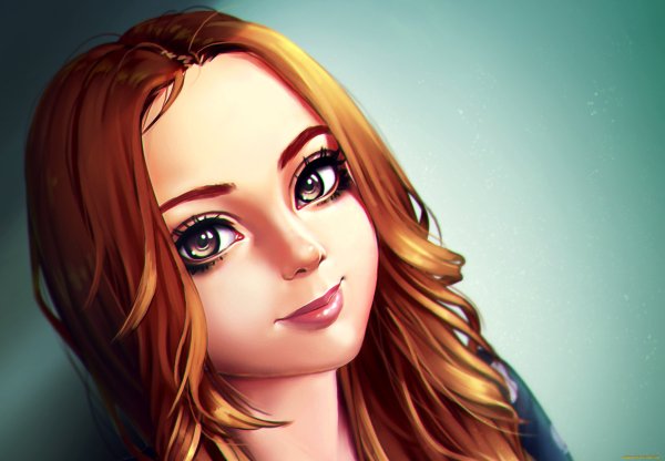 Красивые мультяшные девочки