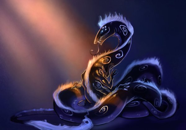 Змеи фэнтези